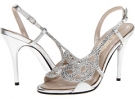 Silver Metallic E! Live from the Red Carpet E0014 for Women (Size 8.5)