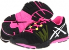 Black/White/Hot Pink ASICS GEL-Craze TR for Women (Size 9.5)