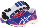 China Blue/White/Hot Coral ASICS GEL-Frequency 2 for Women (Size 7.5)