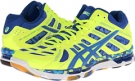 Flash Yellow/Royal ASICS Gel-Volleycross Revolution MT for Men (Size 14)