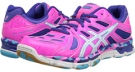 Knockout Pink/White/Electric Blue ASICS GEL-Volleycross Revolution for Women (Size 9.5)