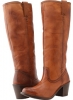 Saddle Dakota Frye Carmen X Stitch Tall for Women (Size 9)