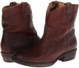 Dark Brown Stone Antiqued Frye Carson Lug Short for Women (Size 5.5)