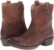 Cognac Stone Antiqued Frye Carson Lug Short for Women (Size 8.5)