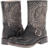 Black Stone Wash Frye Jenna Skull Stud Short for Women (Size 11)