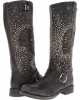 Black Stone Wash Frye Jenna Skull Stud Tall for Women (Size 8)