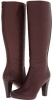 Dark Brown Soft Vintage Leather Frye Marissa Back Zip Tall for Women (Size 7)