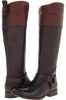 Dark Brown Multi Smooth Full Grain Frye Melissa Harness Inside Zip for Women (Size 6.5)