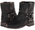 Black Stone Wash Frye Smith Harness Short for Women (Size 9.5)