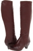 Dark Brown Soft Vintage Leather Frye Steffi Zip Tall for Women (Size 8.5)