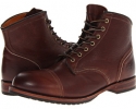 Dark Brown Soft Vintage Leather Frye Logan Cap Toe for Men (Size 11.5)