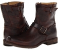 Dark Brown Antique Pull Up Frye Smith Engineer for Men (Size 10)