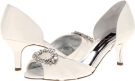 Ivory Satin Nina Crystah for Women (Size 11)