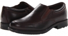 Dark Brown Rockport Essential Details WP Slip On for Men (Size 8)