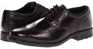 Cordovan Rockport Essential Details WP Wing Tip for Men (Size 9.5)