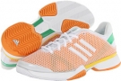 Running White/Joy Orange adidas adidas by Stella McCartney Barricade W for Women (Size 7)