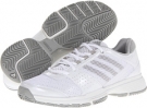 Running White/Metallic Silver/Ice Grey adidas adipower Barricade Team 3 for Women (Size 6.5)