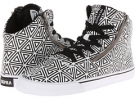 White/Pattern Supra Cuttler for Women (Size 7.5)