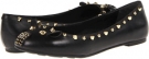 Black/Gold Marc by Marc Jacobs Punk Mouse Ballerina Flats for Women (Size 9)