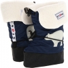 Polar Bear/Navy Blue Stonz Booties Linerz for Kids (Size 8)