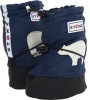 Polar Bear/Navy Blue Stonz Baby Booties for Kids (Size 6)