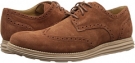 Woodbury/Gum Suede Cole Haan LunarGrand Wing Tip for Men (Size 11)