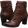 Brown Leather Clarks England Jolissa Gypsum for Women (Size 6.5)