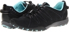 Black Fabric/Light Blue Clarks England Sprint Xenon for Women (Size 8.5)
