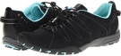 Black Fabric/Light Blue Clarks England Sprint Xenon for Women (Size 7.5)