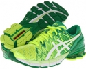 Flash Yellow/White/Green ASICS Gel-Kinsei 5 for Men (Size 15)