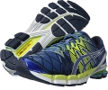 Navy/Royal/Lime ASICS Gel-Kinsei 5 for Men (Size 9.5)