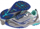 Steel Grey/Chrome Silver/Blue Ribbon/Vivid Aqua Ryka Fit Pro for Women (Size 5.5)