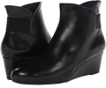 Black Nappa Leather Vaneli Lana for Women (Size 8)