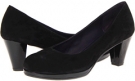 Black Suede/Black Patent Vaneli Laurice for Women (Size 8)