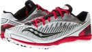 White/Black/Red Saucony Kilkenny XC5 Flat for Men (Size 5)