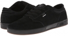 Black/Gum Suede DVS Shoe Company Vapor for Men (Size 11)