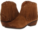 Dusty Brown Suede Minnetonka Bandera Boot for Women (Size 6)