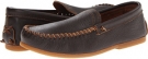 Dark Brown Leather Minnetonka Venetian Slip-On for Men (Size 11.5)