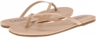 Sunkissed Tkees Flip-Flop-Foundations for Women (Size 10)