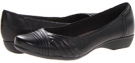 Black Leather Clarks England Propose Pixie for Women (Size 8)