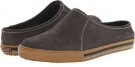 Charcoal Suede Acorn Crossroad Mule for Men (Size 9)