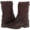 Dark Brown Tumbled Full Grain Frye Jayden Cross Engineer for Women (Size 11)