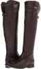 Dark Brown Soft Vintage Leather Frye Melissa OTK for Women (Size 8.5)