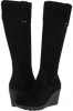 Black Suede La Canadienne Berkley for Women (Size 8)