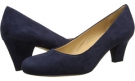 Navy Kid Suede Trotters Penelope for Women (Size 8.5)