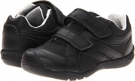 Black Leather/Suede pediped Charleston Flex for Kids (Size 8)