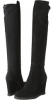 Black Suede Stuart Weitzman Demiswoon for Women (Size 10)