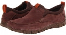 Dark Brown Nubuck Rockport RocSports Lite 2 Moc Slip On for Men (Size 12)