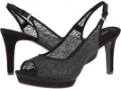 Black/Black Fabric 2 Nine West Able for Women (Size 9.5)