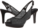 Black/Black Fabric 2 Nine West Able for Women (Size 6)